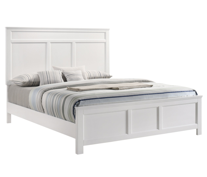 Andover  Queen Bedframe - White